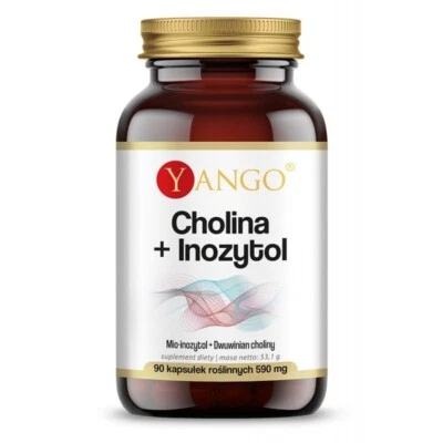 Yango Cholin + Inositol 250 mg, 120 Kapseln