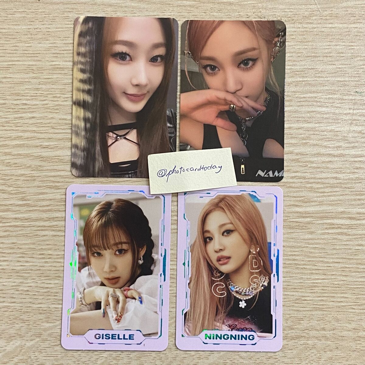 aespa - Girls ver.2 MD KARINA WINTER NINGNING GISELLE aespa - Girls ver.2 MD KARINA WINTER NINGNING GISELLE
