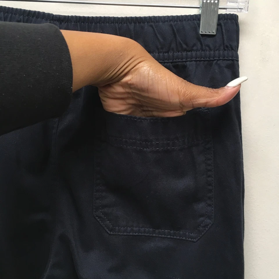 Pantalones informales Childs Place Boys azul marino cintura elástica pierna recta 14 nuevos Foto 3 de 4