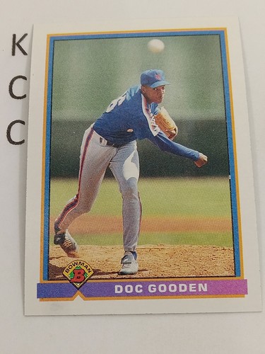 Doc Gooden #472 1991 Bowman card
