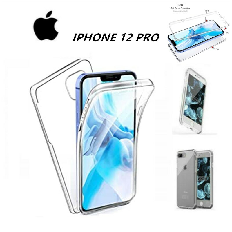CUSTODIA COVER TOUCH FRONTE RETRO FULL BODY 360° Per APPLE IPHONE - Foto 4