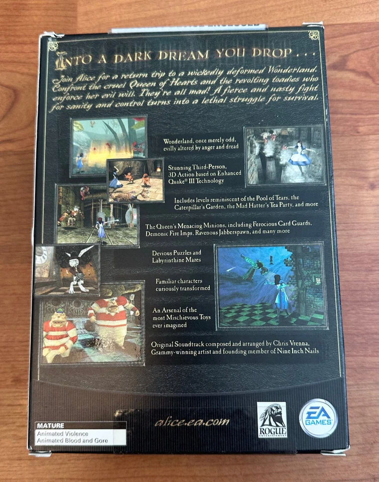 American McGee's Alice - Video Game PC Game Windows New Factory Sealed - Image 2 of 4