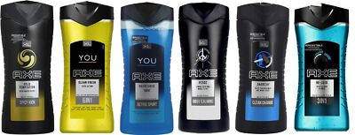 3 x Axe Duschgel/Body Wash 400ml
