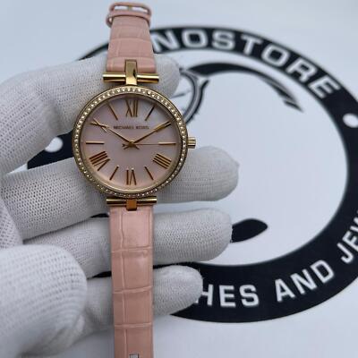 Michael Kors Maci Gold-Tone Steel Pink MOP Dial Ladies  display picture 3