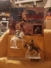 NEW The Lone Ranger Hand Painted Action Figures Fleetwood Toys 1981