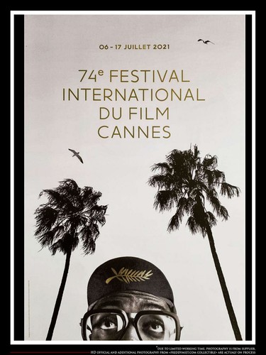 CANNES FILM FESTIVAL 2021 French Medium Vintage Movie Poster Original