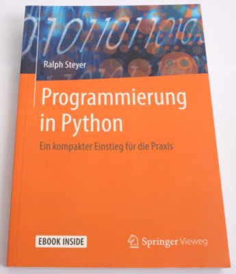 Programmierung in Python, Ralph Steyer