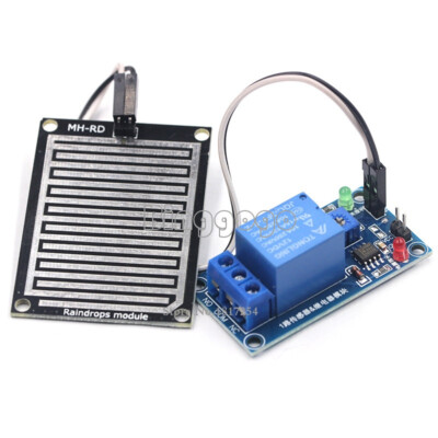 12V Raindrops Controller Module Rain Sensor Module Foliar Moisture M35