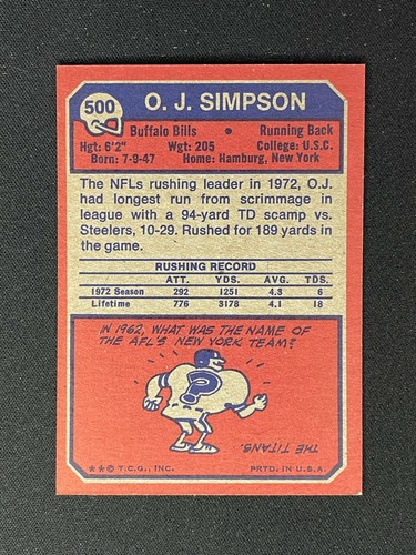 1970-1979 Topps Football ROOKIES / STARS / HOF / SP - Pick Your Card +15% Off 3+ - Picture 83 of 133