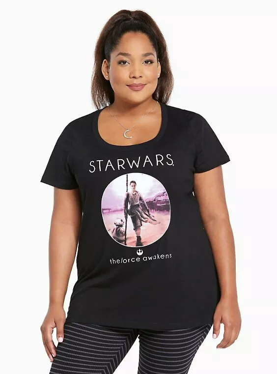 Star wars t shirt plus size cheap