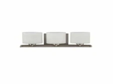  Park Harbor Dunleith 24" Wide 3 Light Bathroom Fixture PHVL2043BN