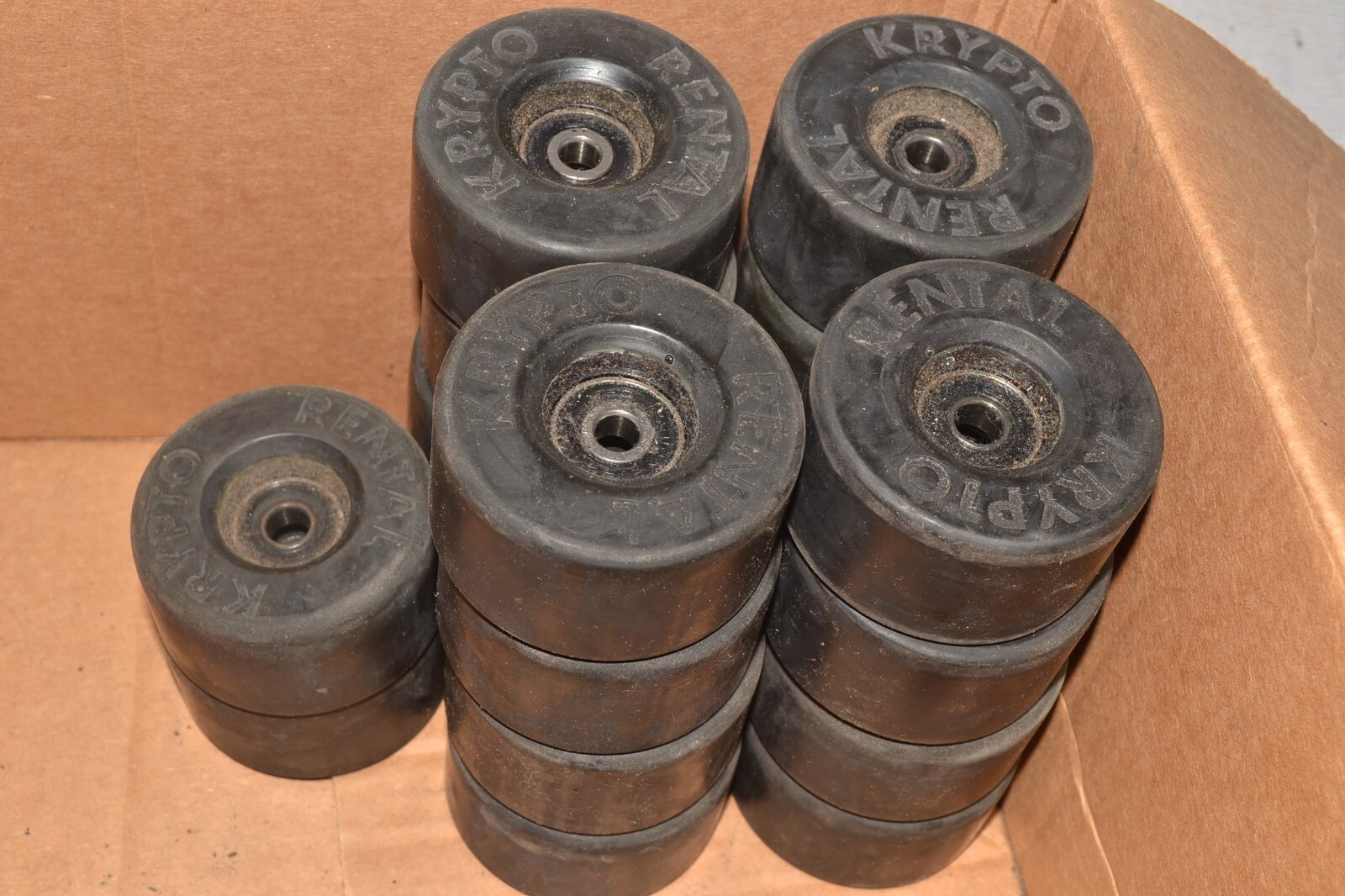 ROLLER SKATE WHEEL LOT 48 VANATHANE 2" LOOSE BALL 18 KRYPTO SOFT 10
