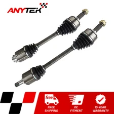 Pair Front CV Axle Shaft for 2008-2012 Honda Accord 2009-2013 Acura TSX 2.4L