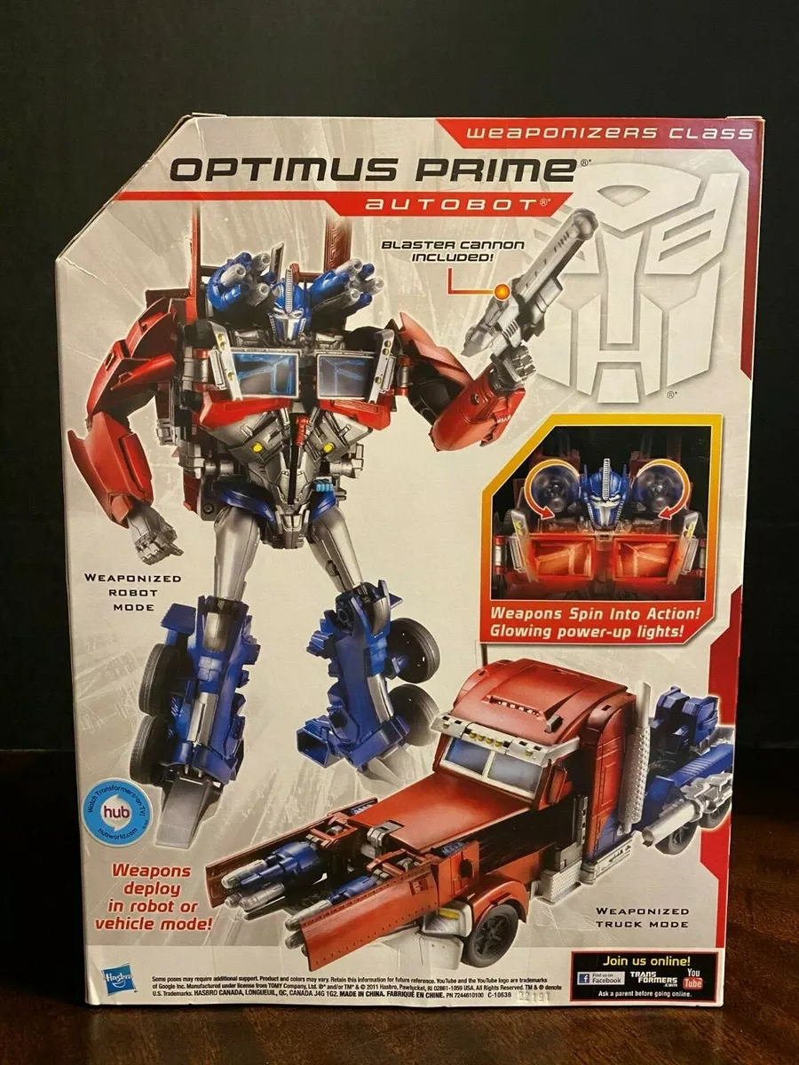 Transformers Prime Robots in Disguise Weaponizer Optimus Prime