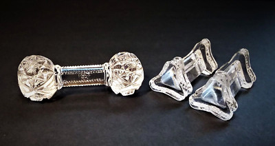 Imperial Glass Crystal Starburst Knife Rest and Bonus Knife Rests