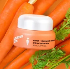 Saturday Skin Carrot+niacinamide Moisturizing Cream 1.69oz New