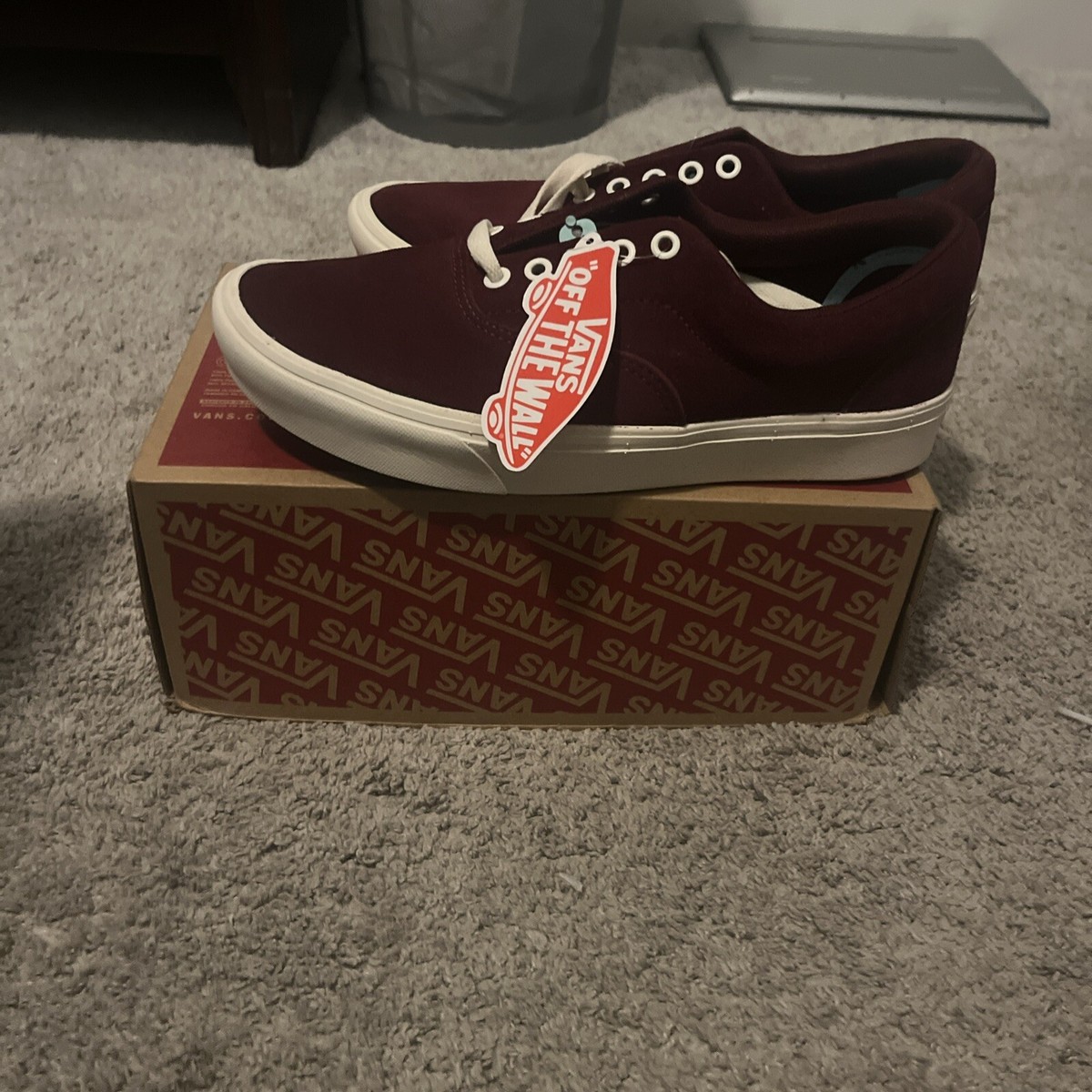 Size VANS Authentic Checkerboard Port Royale Marshmallow