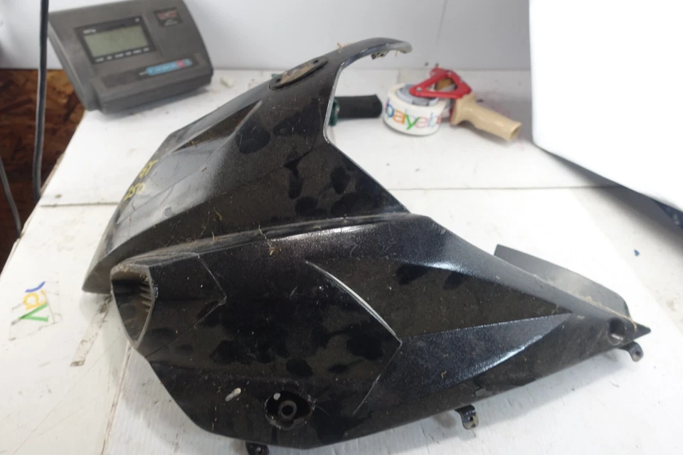 Carenado delantero superior izquierdo Hyosung GT250R Comet 2005-2017 cubierta conducto Foto 2 de 4