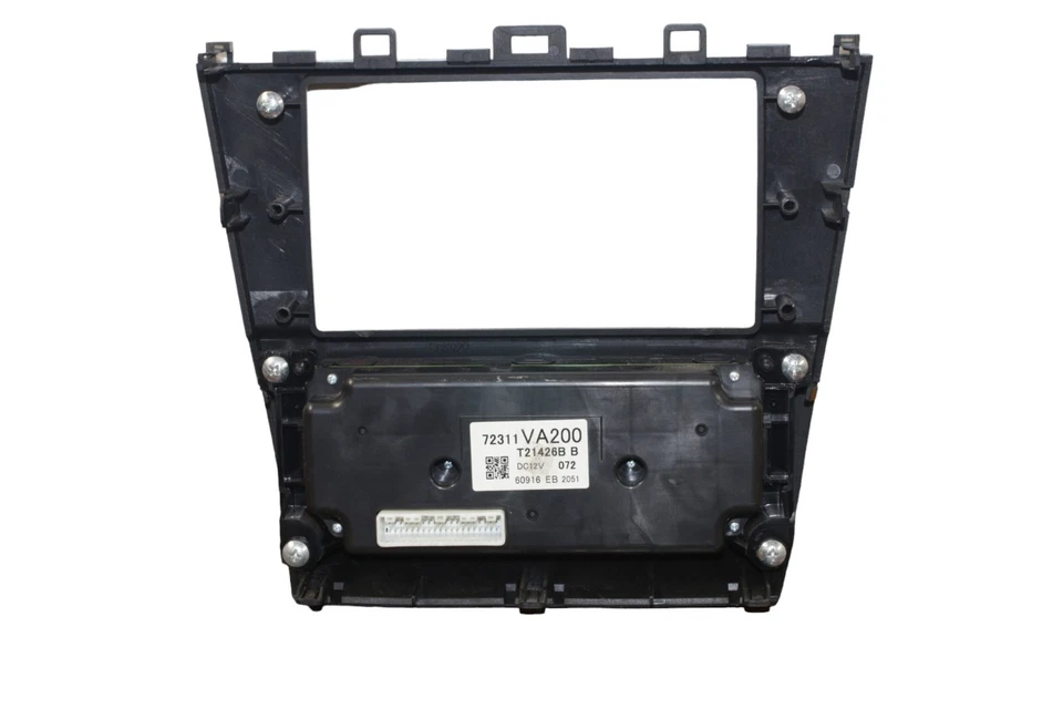 Subaru WRX 2017 tablero de instrumentos temperatura temperatura calor aire acondicionado perillas de control de clima Foto 2 de 4