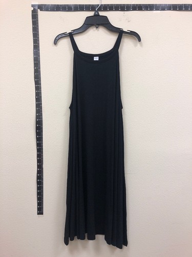 Old Navy Halter Swing Dress Black Size 