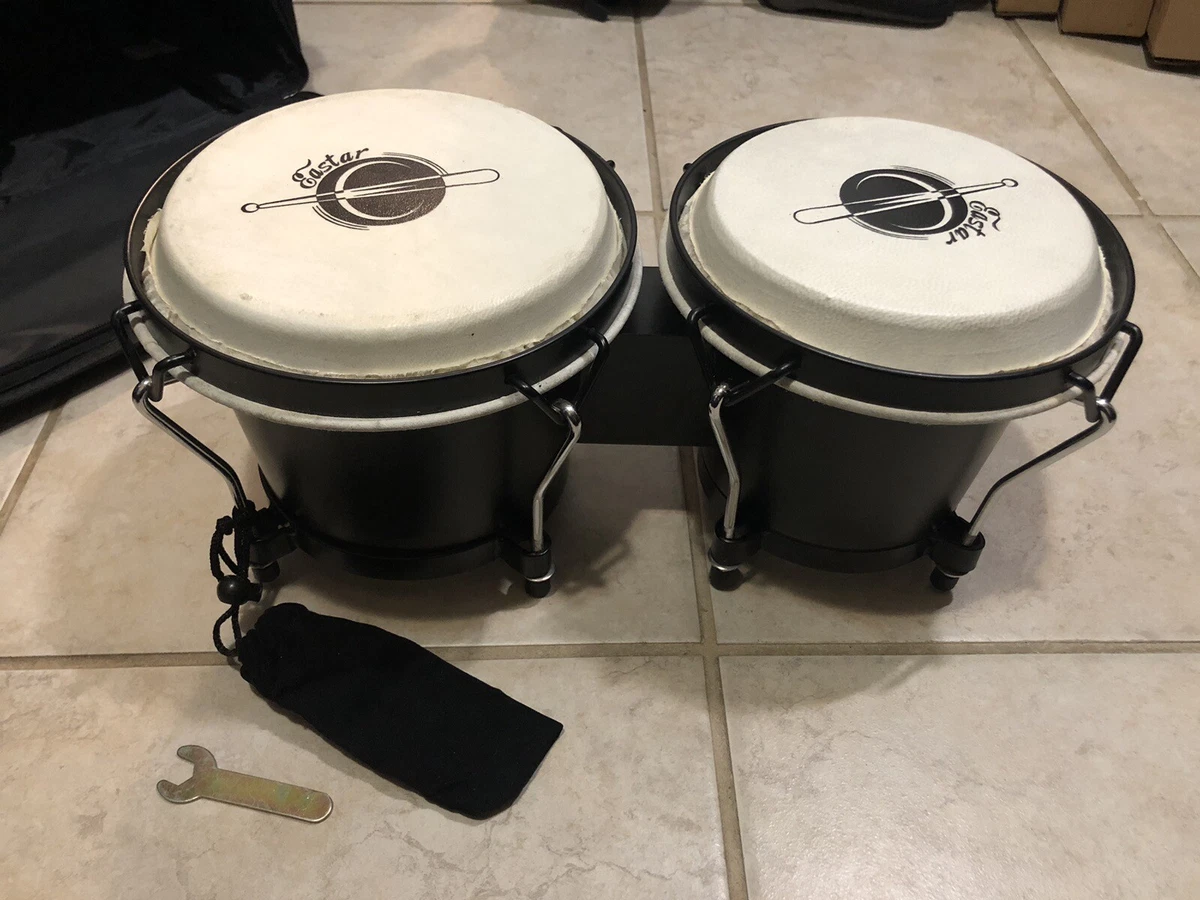 Easter Bongo Drums 6 7 Wood Percussion Instrument With Bag