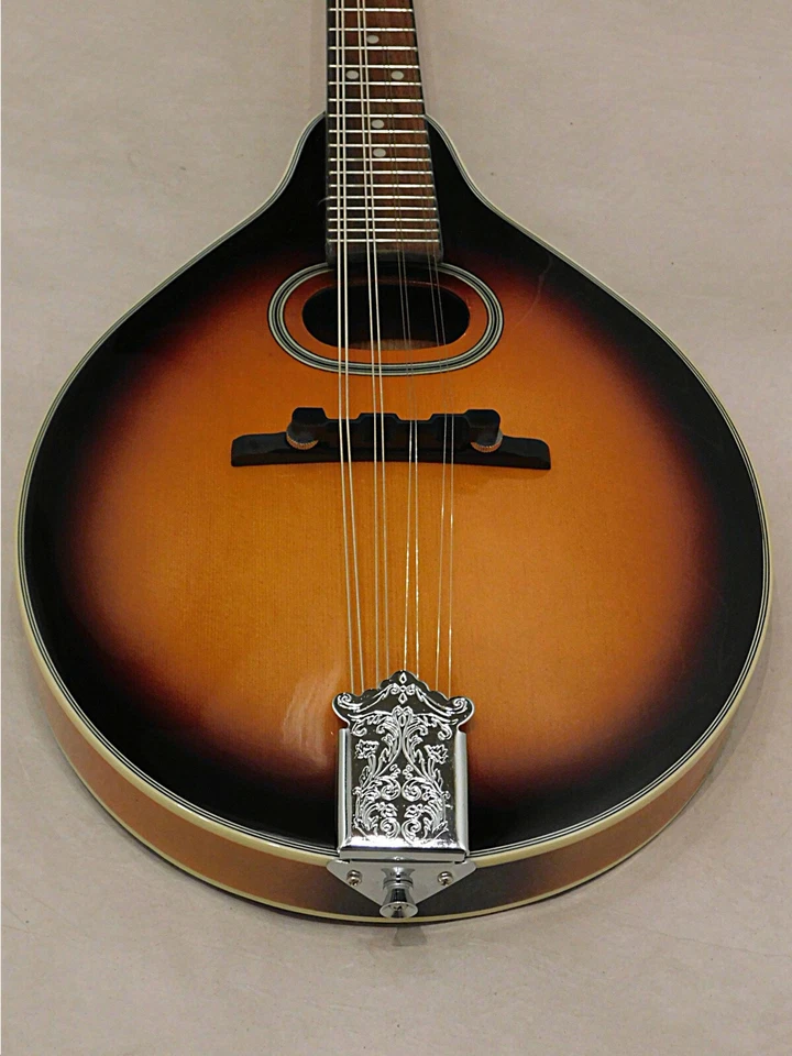 Savannah SA-110 акустическая мандолина с овальным отверстием стиль A золотистая - Изображение 2 из 4