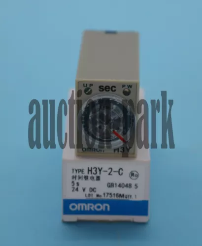 New OMRON H3Y-2-C Timer AC110V DC24V AC220V 1S-30m free shipping