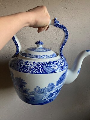 Spode Wasserkocher Teekanne gross Italian design