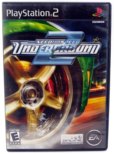 Need For Speed: Underground 2 Sony PlayStation 2 Racing PS2 2004 Good