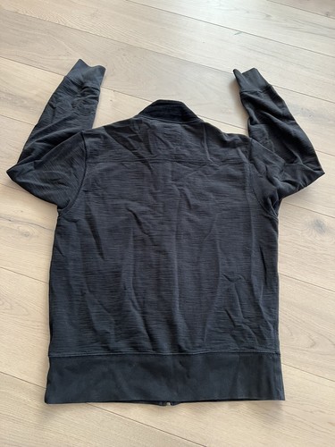 Billy reid Jacket Full Zip Suede neck Mens Large Black - Picture 6 of 9