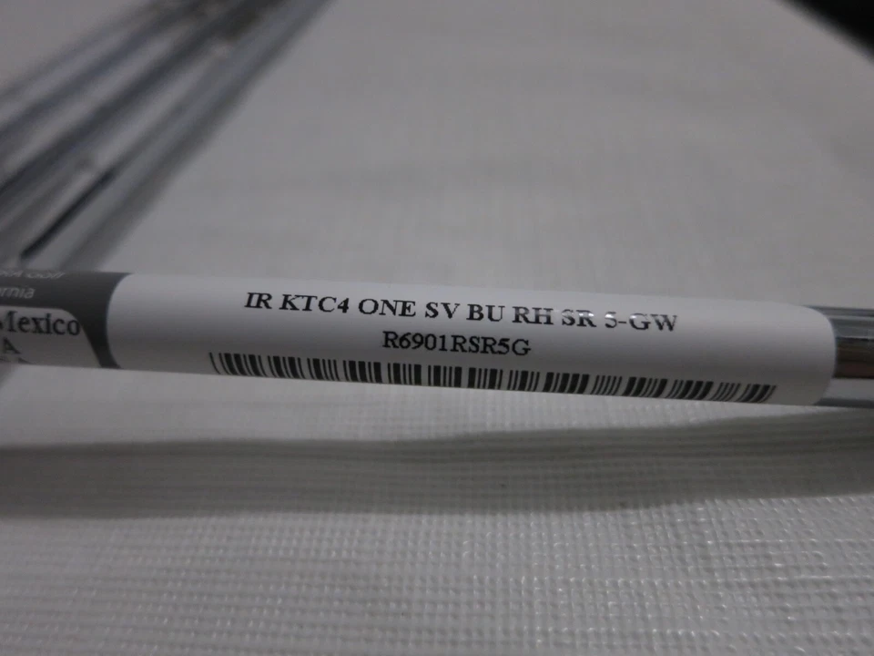 Cobra King Forged TEC 4 One Length Iron Set - 5-GW- KBS Regular Flex Steel - NEW - Image 4 of 4