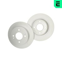 Optimal 2X Bremsscheibe Hinten Ø234 Mm Voll FüR Hyundai I10 BA IA 1.0 1.2 I10