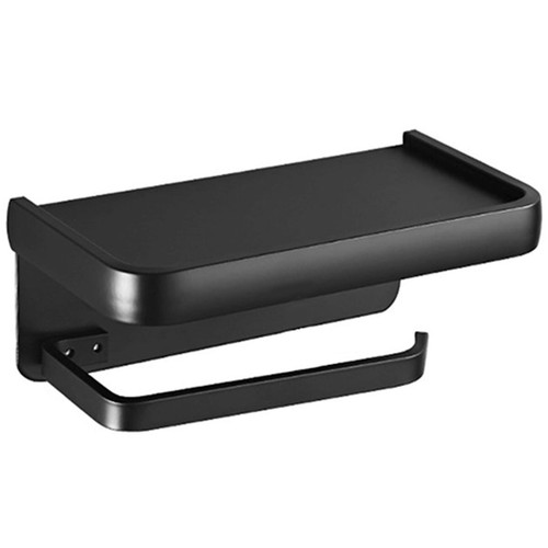 Toilet Roll Holder Space Aluminum Toilet Roll Paper Shelf Toilet Roll