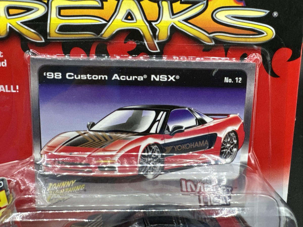 2003 Johnny Lightning RED CUSTOM ACURA NSX IMPORT HEAT