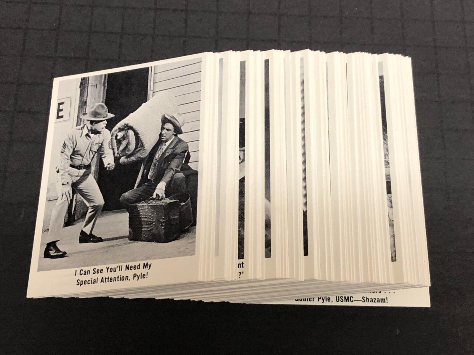 1965 Fleer GOMER PYLE USMC Trading Card Complete Set (166) HIGH END