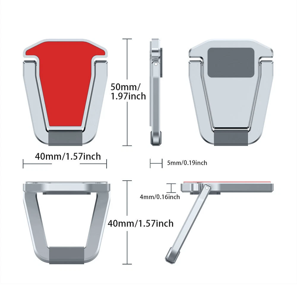 Mini Foldable Aluminum Alloy Laptop Stand for Ergonomic Cooling Support
