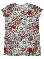 Womens Colorful Daisy Floral Sunshine Nightgown Sleepshirt Sleep Shirt