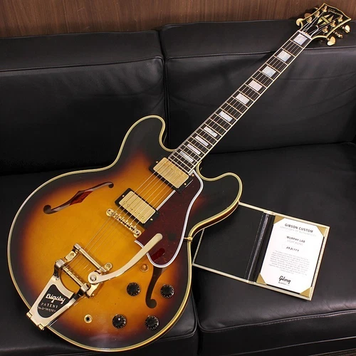 Gibson Custom Shop MurphyLab 1959 ES-355 Bigsby Vintage Wide Burst Light Aged