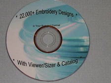 EXP Embroidery Designs - Over 22,000 Designs on DVD/2CDs/USB - Some Melco Mach.