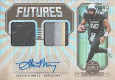 2020 Panini Legacy Football Futures DUAL PATCH AUTO #FD-SM Steven Montez 172/299