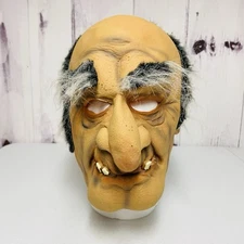 2006 PMG Halloween Paper Magic Group Rubber Latex Mask Old Man