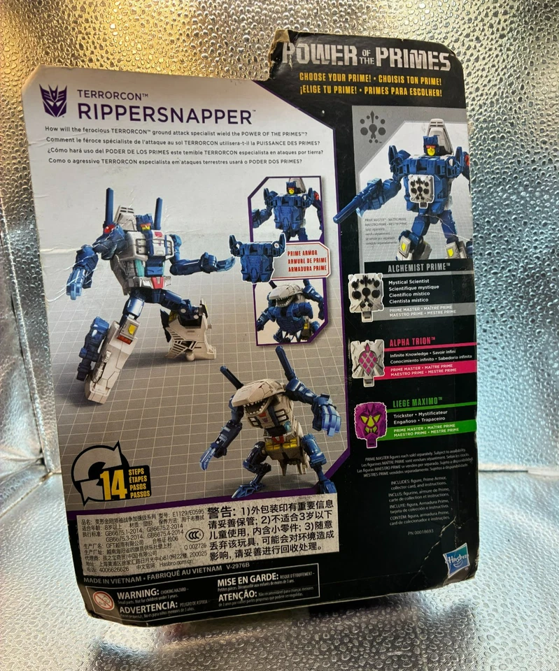 Juguete Hasbro Transformers Power of the Primes Rippersnapper clase de lujo Foto 3 de 4
