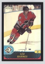 2001-02 Topps Chrome Black Refractor 21/50 Stu Barnes #116 4f5