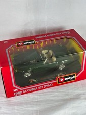 Bburago Ford AC Cobra 427 1965 Green 1:24 Scale Die-cast Model - Boxed