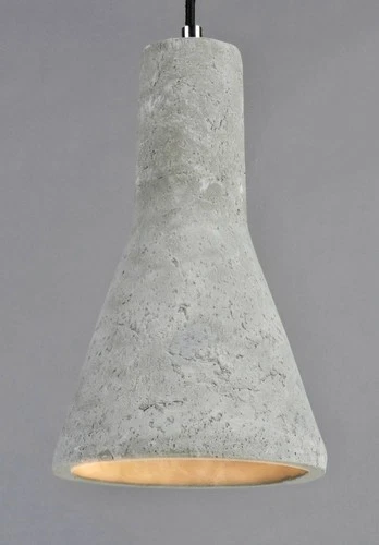 Maxim Crete 7 1/4" Wide Concrete Bell LED Mini Pendant - Picture 4 of 4