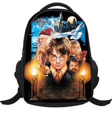Harry Potter Hogwarts Backpack Shoulders bag Cartoon School Bag Travel Rucksack