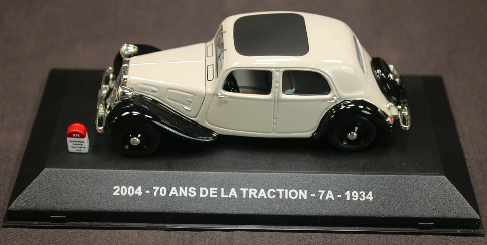 1934 Citroen 70 Ans De Le Traction 1:43 Car Diecast Nostalgie - Image 2 of 4