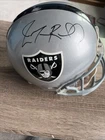 Jamarcus Russell Signed Oakland Raiders Football Helmet (with COA)
