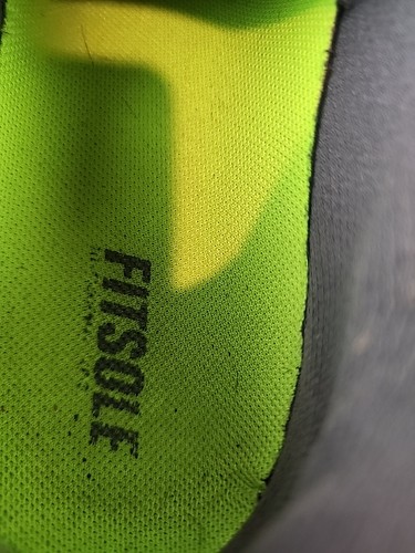 Nike Dual Fusion Run 3 Hombre Gris Verde Zapato para Correr Talla 9.5 - Imagen 7 de 9