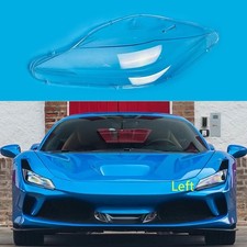 For Ferrari F8 Tributo Spider 2019-2025 Left Headlight Lens Cover Replace